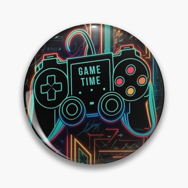 Item preview, It's always game time! Colorful Neon Controller designed and sold by artra-shop.