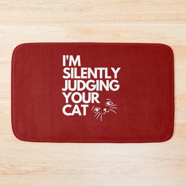 Item preview, Im Silently Judging Your Cat designed and sold by Stickers  Designer.