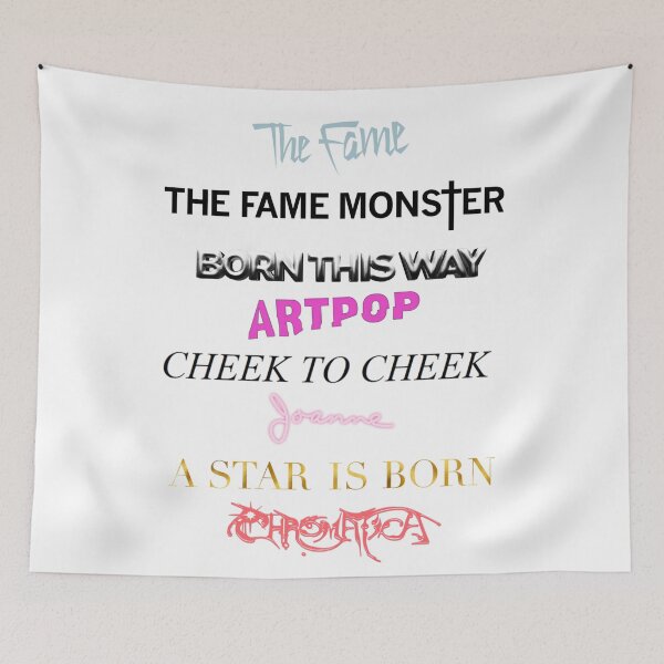 Item preview, Lady Gaga Albums Discography designed and sold by AlertStore.