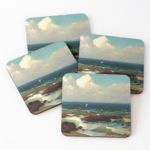 Item preview, Seashore Painting designed and sold by Belartee.