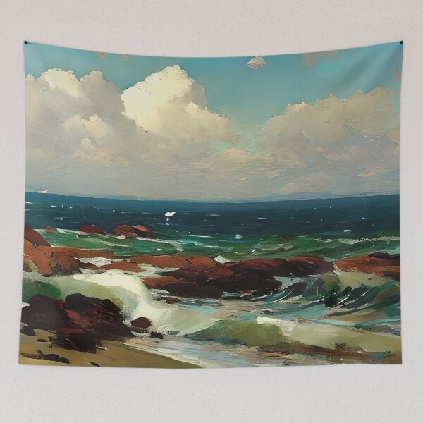 Item preview, Seashore Painting designed and sold by Belartee.