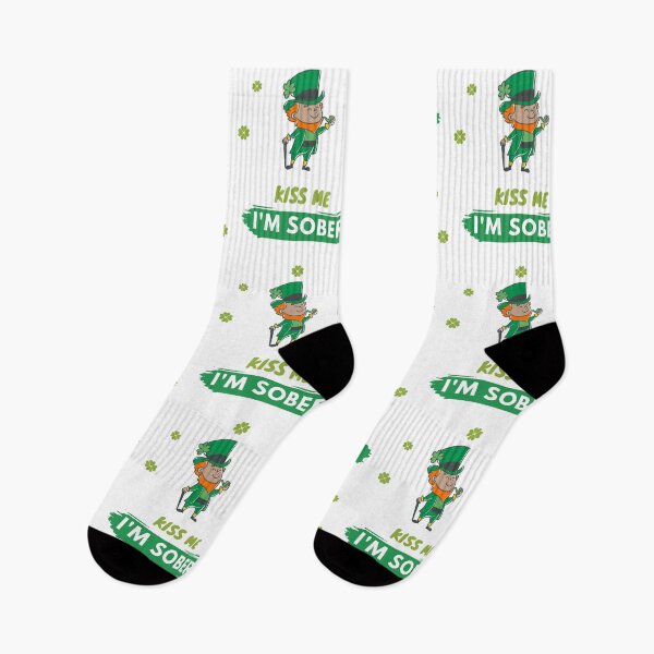 Item preview, Kiss Me I'm Sober| St Patrick's Day Edition| Alcohol Free designed and sold by House-Of-Pinto.