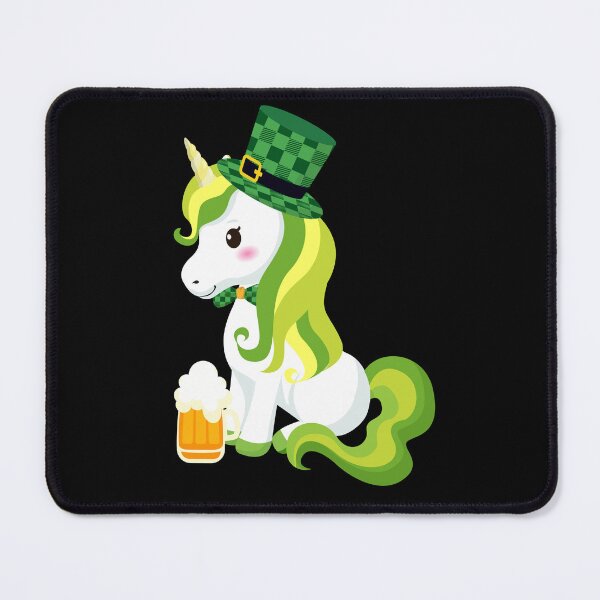 Item preview, Irish Unicorn with Hat and Beer designed and sold by WigOutlet.