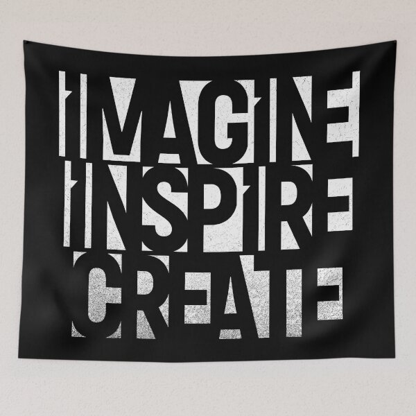 Item preview, imagine, inspire, create designed and sold by RAWWR.