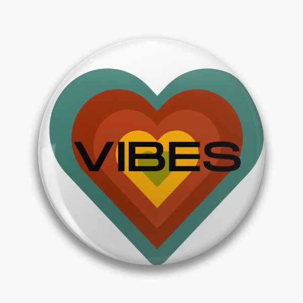 Item preview, Retro Vibes, rainbow heart, MCM designed and sold by uhnotsocool.