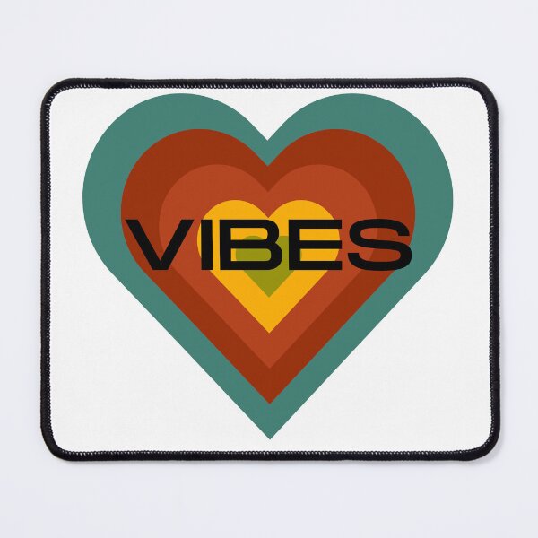 Item preview, Retro Vibes, rainbow heart, MCM designed and sold by uhnotsocool.