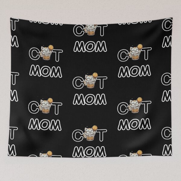 Item preview, Meow Cat Mom-Funny Cat designed and sold by FridPix.