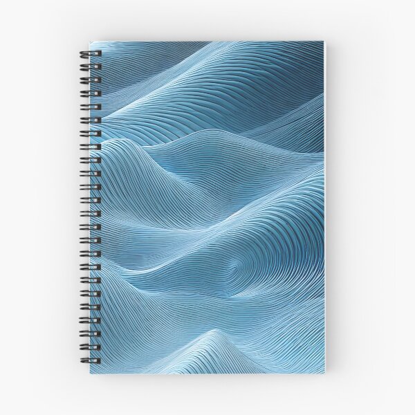 Item preview, Monochrome Waves designed and sold by Textures-AI.