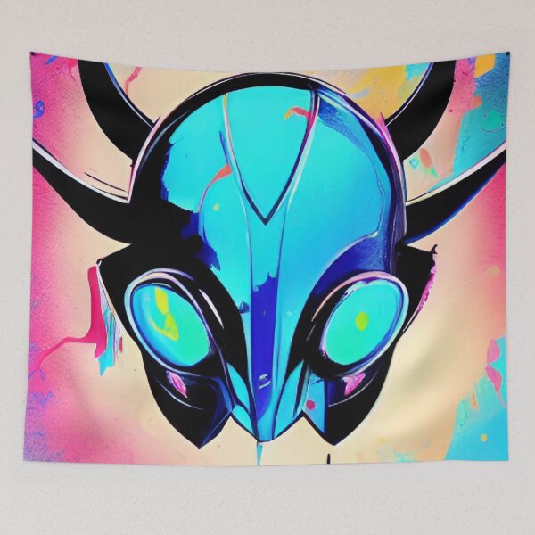 Item preview, Scarab Blue Helmet  designed and sold by mghtymvrk2040.