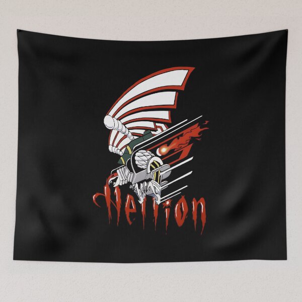 Item preview, Hellion, savage metallic and bloody eagle descending from the sky designed and sold by PacoLocoDesigns.