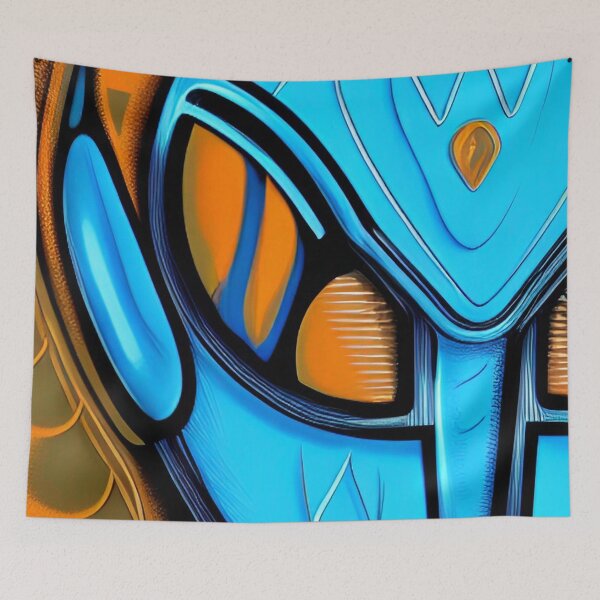 Item preview, Scarab Blue Justice designed and sold by mghtymvrk2040.