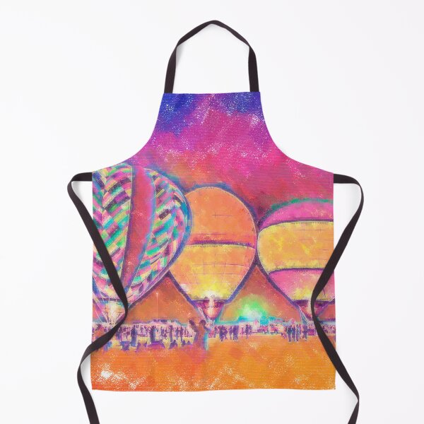 Item preview, Five Glowing Hot Air Balloons In Pastel designed and sold by KirtTisdale.