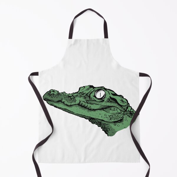 Item preview, Head of Green Crocodile designed and sold by QQdesigns.