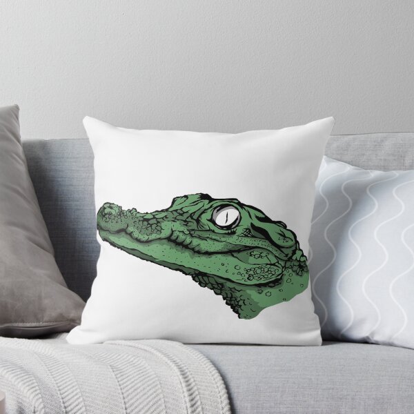 Item preview, Head of Green Crocodile designed and sold by QQdesigns.