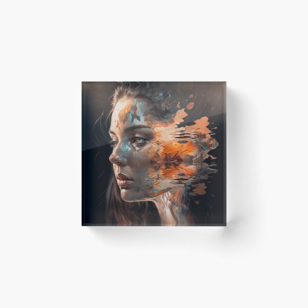 Item preview, Reflective Soul: The Charm and Sorrow of a Face designed and sold by DaniFantasy.