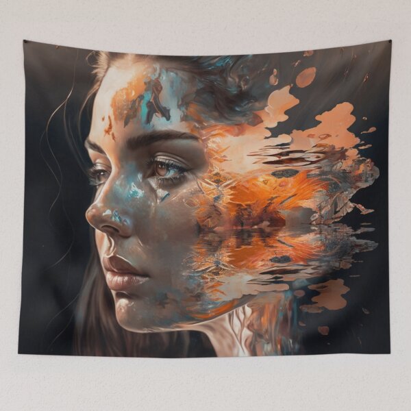 Item preview, Reflective Soul: The Charm and Sorrow of a Face designed and sold by DaniFantasy.
