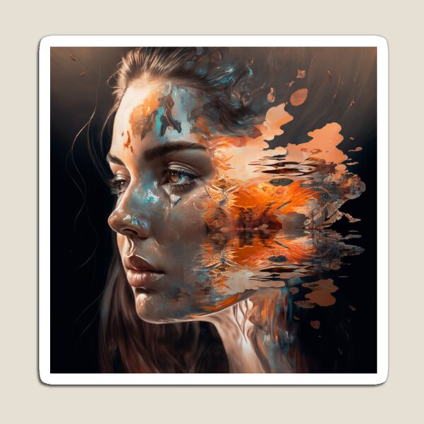 Item preview, Reflective Soul: The Charm and Sorrow of a Face designed and sold by DaniFantasy.