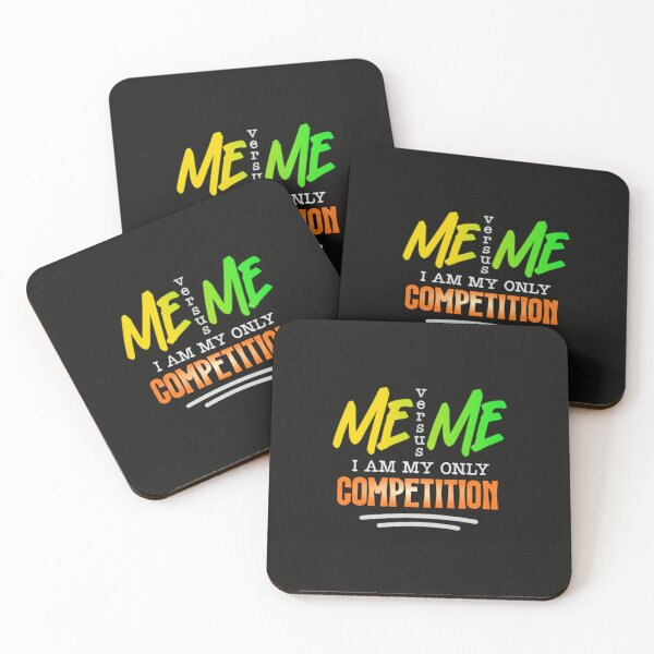 Item preview, Me Versus Me I Am My Only Competition designed and sold by SimplyCosmic11.