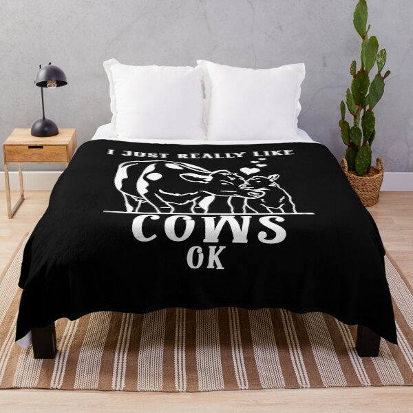 Item preview, I Just Really Like Cows Ok  designed and sold by yssnyd.
