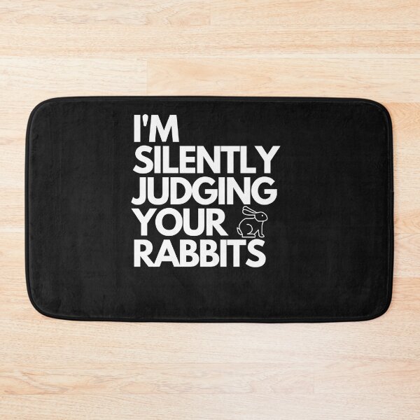 Item preview, Copy of i'm silently judging your rabbits designed and sold by Stickers  Designer.