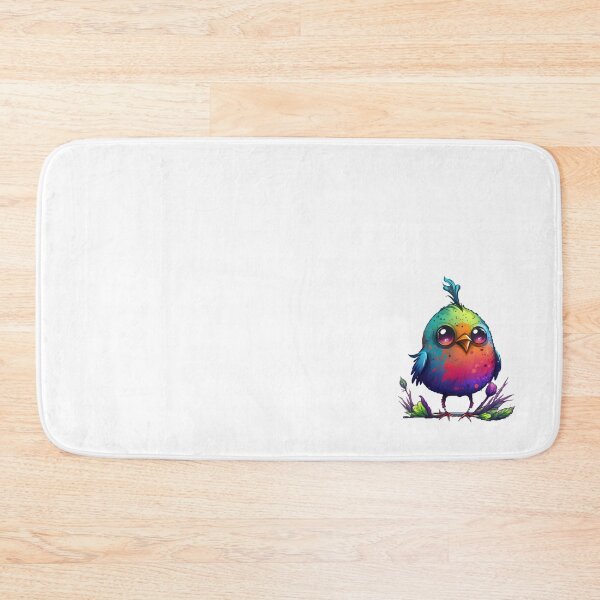 Item preview, Rainbow Birdie Brightly Colored Bird designed and sold by The Swedenborgian.