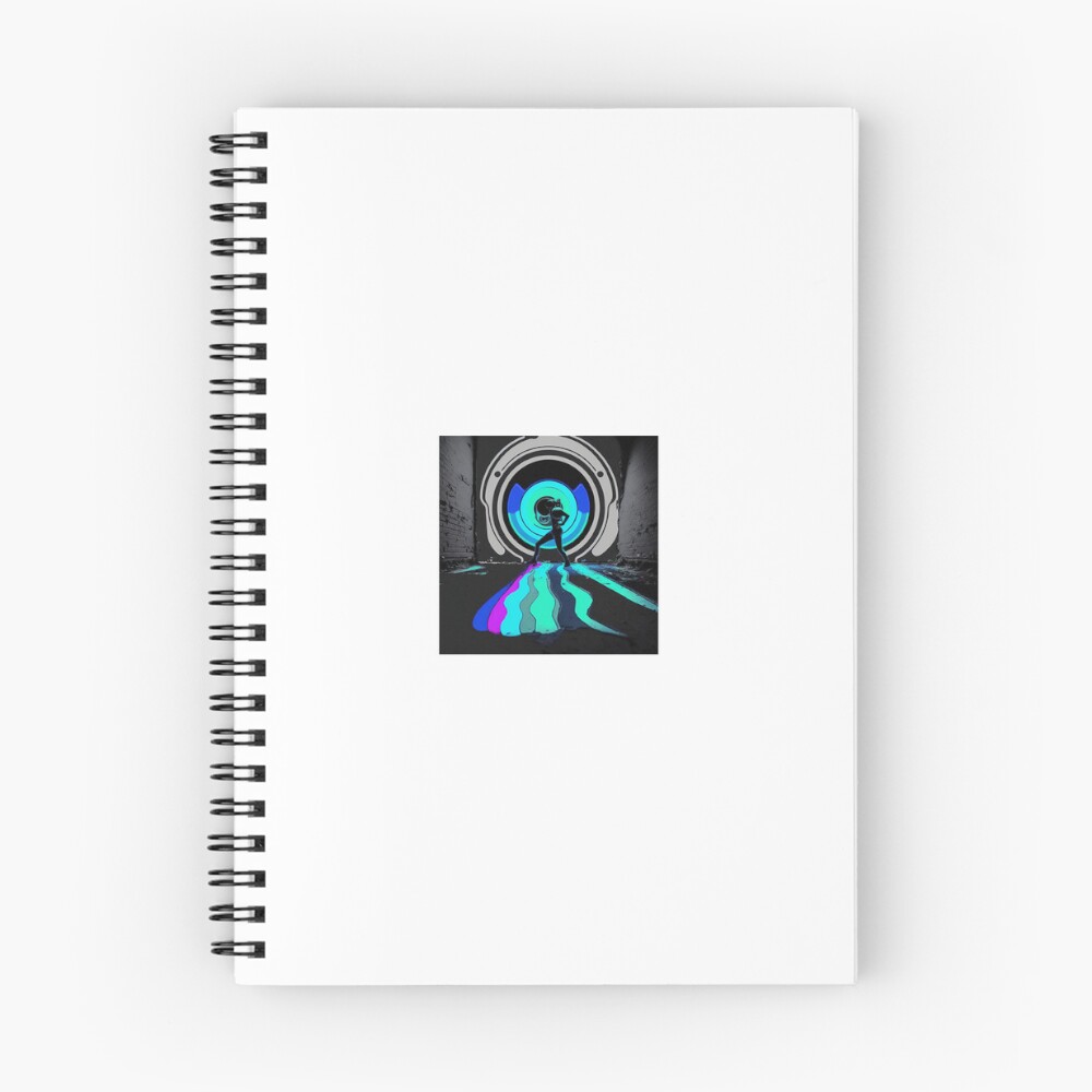Item preview, Spiral Notebook designed and sold by OddSpotRecords.