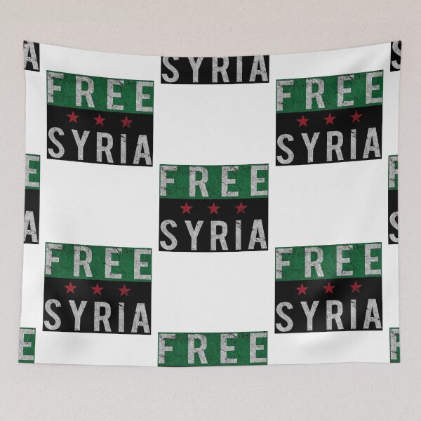 Item preview, Free Syria Design Replica, Earthquake Relief  designed and sold by CAlShawamrah.
