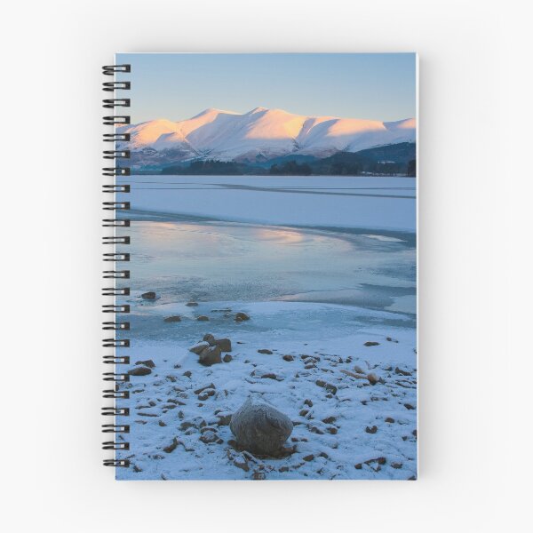 Item preview, Skiddaw seen across a frozen Derwentwater at Sunrise designed and sold by fineartphotos.