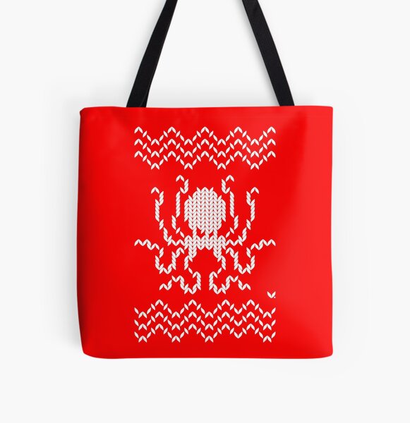 Cthulhu Christmas All Over Print Tote Bag