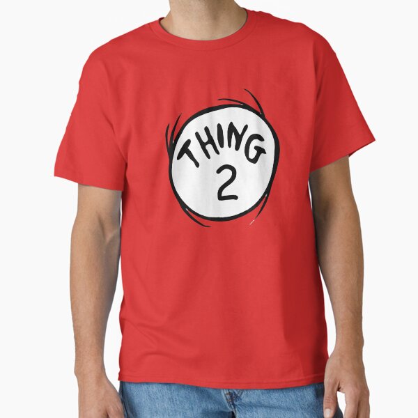 Item preview, Dr seuss Thing 2 Emblem T-Shirt designed and sold by DesignShop2519.