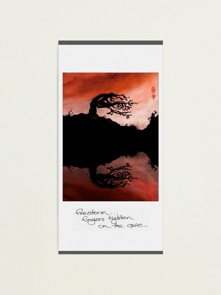 Alternate view of firestorm Photographic Print