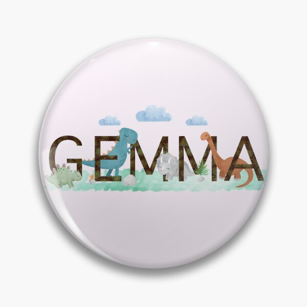 Item preview, Gemma Baby Kids Dinosaur Name Decor  designed and sold by dev11588.