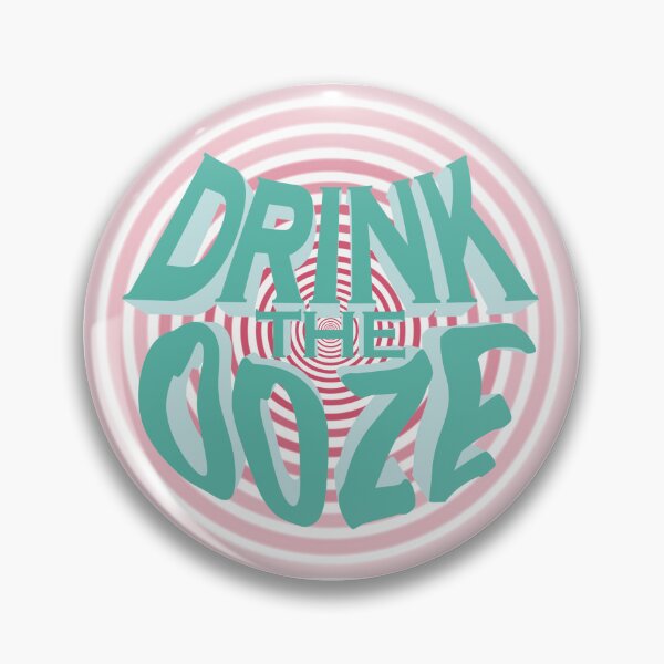 Item preview, Drink the ooze square designed and sold by OddDuckCreation.
