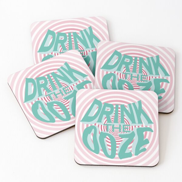 Item preview, Drink the ooze square designed and sold by OddDuckCreation.