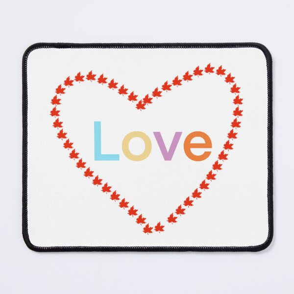 Item preview, Love wording with maple heart shape. designed and sold by Jayjaynaenae.