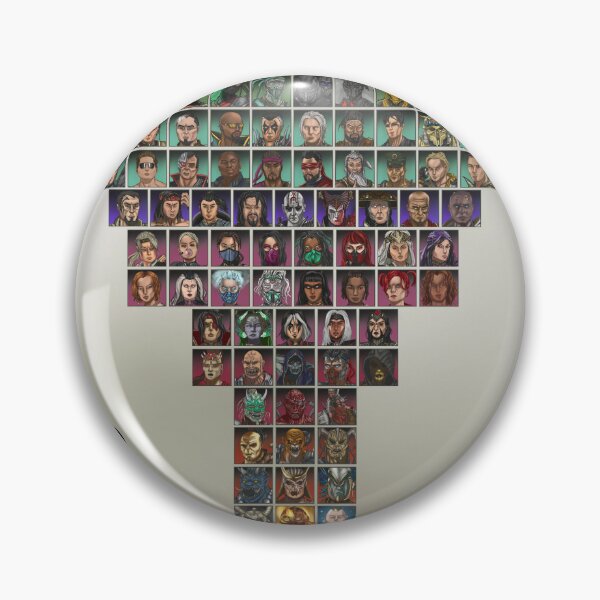 Item preview, Mortal Kombat 30th Anniversary Character Select Screen designed and sold by KombloXArts.
