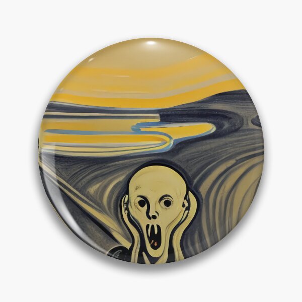 Item preview, The Scream in the style of the one and only Francesco Goya But with a twist! designed and sold by IHope-IMakeIt.