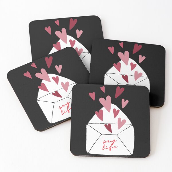 Item preview, heart letter envelope designed and sold by stephHIP.
