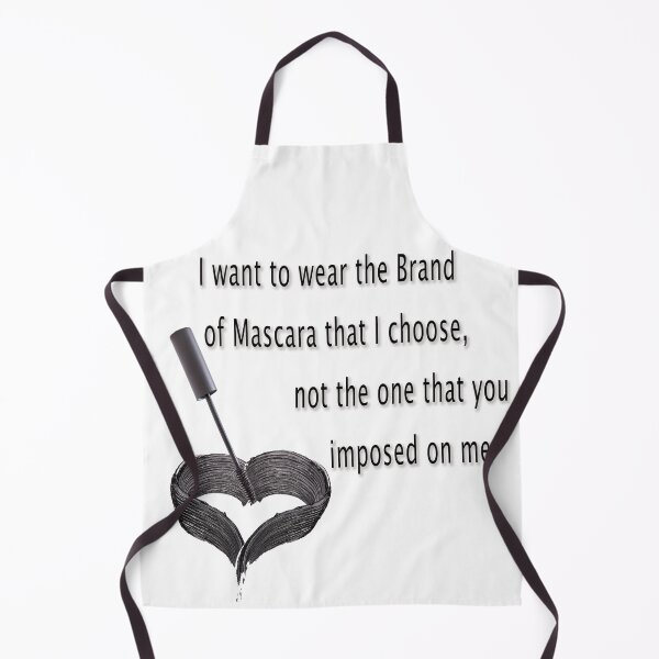 Aperçu de l'œuvre Je veux porter une marque de mascara que je choisis pas celle que vous m imposez créée et vendue par Doudapoutchi.