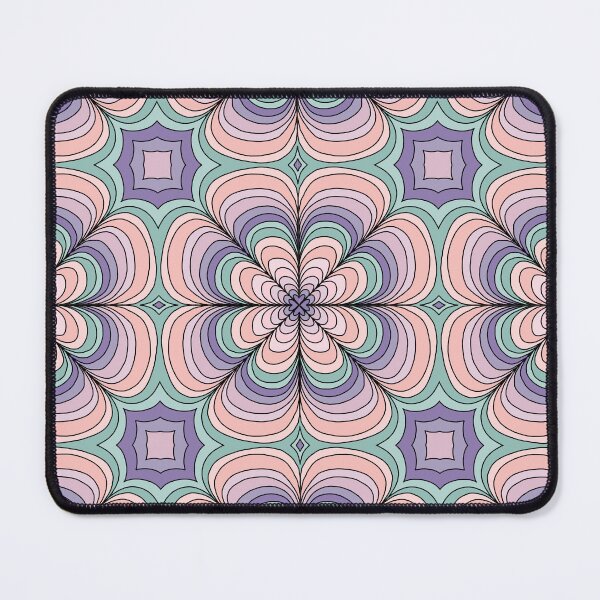 Item preview, Flowy Flower Mandala Tile designed and sold by Peace502.