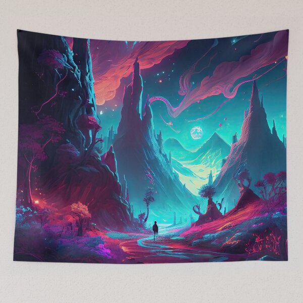 Item preview, Mesmerizing Psychedelic World designed and sold by SeedDesign.