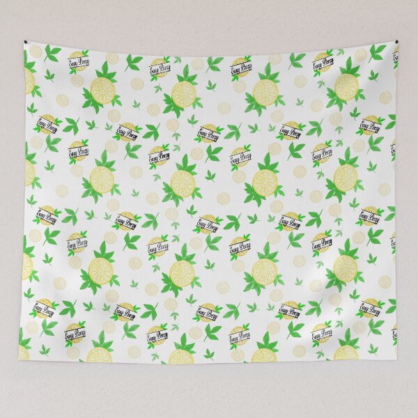 Item preview, Easy peezy lemon pattern designed and sold by snailfarmer22.