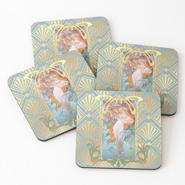 Item preview, Art Nouveau Spring Awakening designed and sold by Lylabean22.