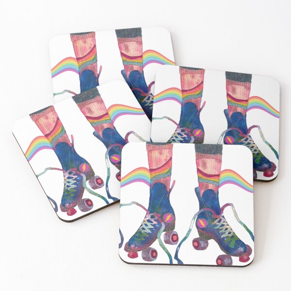 Item preview, Rainbow Roller Girl designed and sold by karenpaytonart.