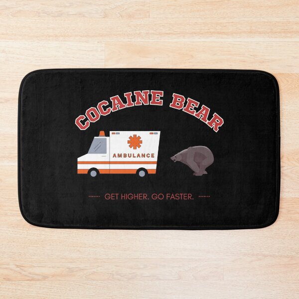 Item preview, COCAINE + BEAR + AMBULANCE designed and sold by baldbird.
