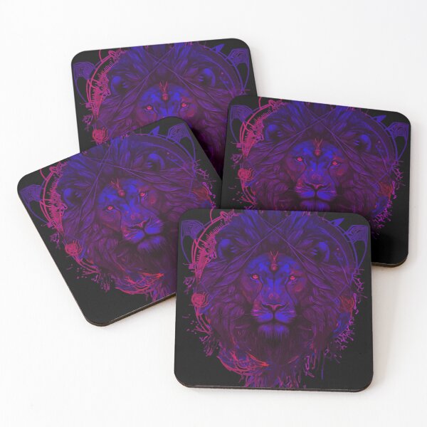 Item preview, King of the jungle: lion head art designed and sold by Colorful Dreams.