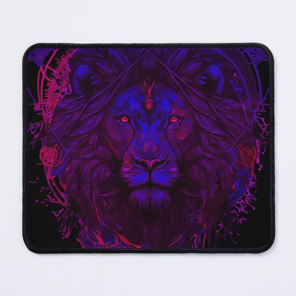 Item preview, King of the jungle: lion head art designed and sold by Colorful Dreams.