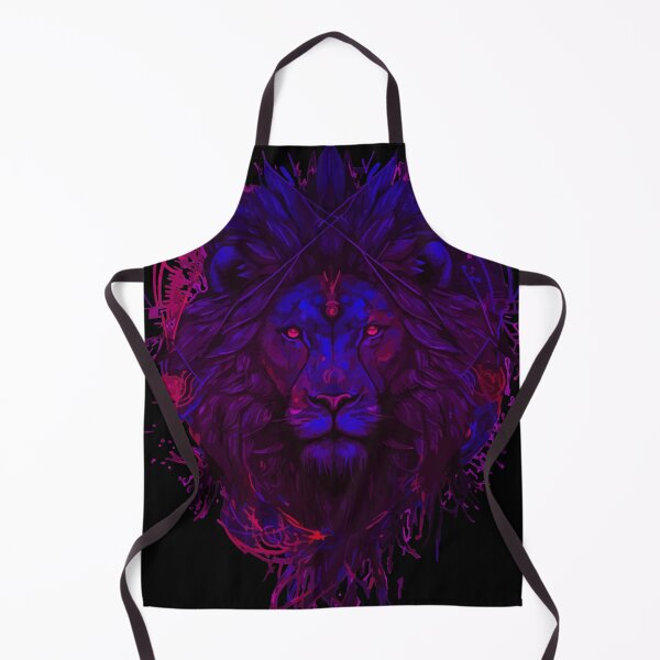 Item preview, King of the jungle: lion head art designed and sold by Colorful Dreams.