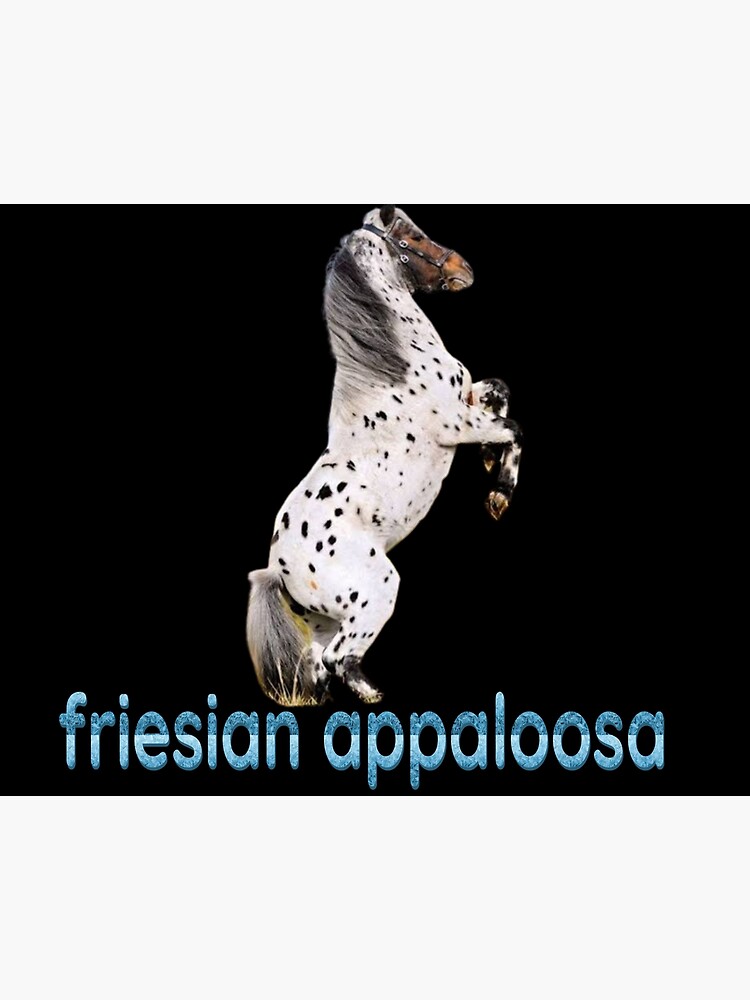 Appaloosa Friesian Horse - Beautiful Appaloosa Horse" Art Board Print for Sale by sagestar | Redbubble Appaloosa Friesian Horse - Beautiful Appaloosa Horse" Art Board Print for Sale by sagestar | Redbubble