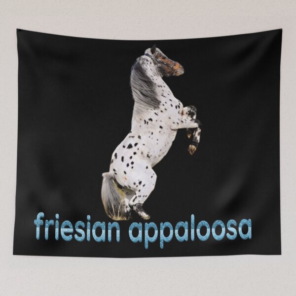 Item preview,  Appaloosa Friesian Horse - Beautiful Appaloosa Horse designed and sold by sagestar.